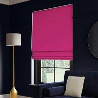 Panama Cotton Made to Measure Roman Blind Panama Fuchsia