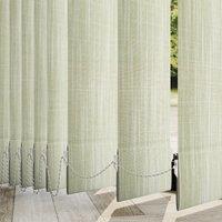 Timara Made to Measure Vertical Blind Green/White