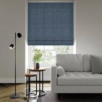 Bronte Recycled Polyester Made to Measure Roman Blind Bronte Ink