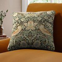 William Morris At Home Strawberry Thief Made To Order Cushion Cover