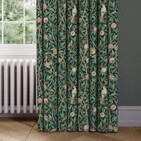 William Morris At Home Bird & Pomegranate Made to Measure Curtains Green