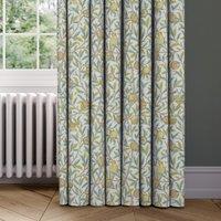 William Morris At Home Bird & Pomegranate Made to Measure Curtains Light Green/Blue