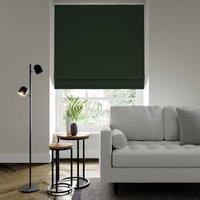 Empire Made to Measure Fire Retardant Roman Blind Green