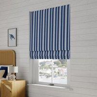 Nautical Stripe Made to Measure Roman Blind
