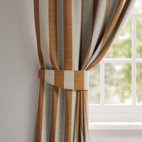 Elements Stripe Linen Look Made to Order Curtain Tieback