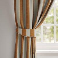 Elements Stripe Linen Look Made to Order Curtain Tieback