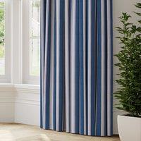Nautical Stripe Made to Measure Fire Retardant Curtains