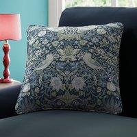 William Morris At Home Strawberry Thief Polyester Made To Order Cushion Cover