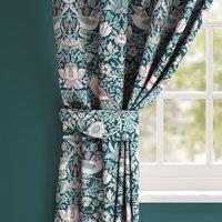William Morris at Home Strawberry Thief Velvet Made to Order Curtain Tieback