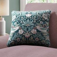 William Morris at Home Strawberry Thief Velvet Made to Order Cushion Cover