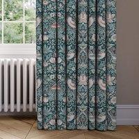 William Morris at Home Strawberry Thief Velvet Made to Measure Curtains