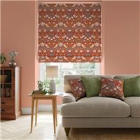 Strawberry Thief Velvet Made to Measure Roman Blind