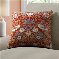 Strawberry Thief Velvet Made to Order Cushion Cover