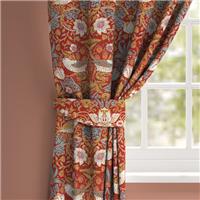 Strawberry Thief Velvet Made to Order Curtain Tieback