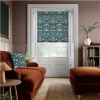 William Morris Lodden Velvet Daylight Made to Measure Roller Blind