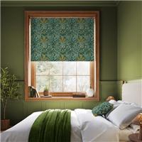 William Morris Woodland Weeds Blackout Made to Measure Roller Blind