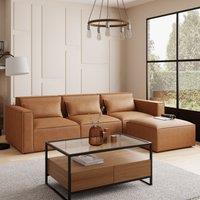 Modular Arne Tan Reversible Chaise Sofa Tan