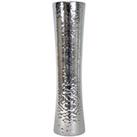 Timeless Dimple Vase Silver