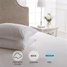 Dorma Supreme Fill Medium-Support Pillow Pair White