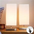 Charlotte Touch Dimmable Cream Table Lamps Cream