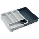 Drawer Store with Cutlery Tray Grey