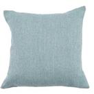 Barkweave Square Cushion Blue