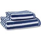 Nautical Stripe Navy Towel Navy (Blue)