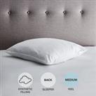 Fogarty Soft Touch Continental Square Pillow White