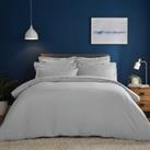 Fogarty Soft Touch Platinum Duvet Cover and Pillowcase Set grey