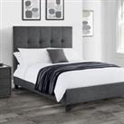 Sorrento Upholstered Bed Frame Grey