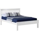Monaco Low Foot End Bed Frame White