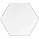 Hexagonal Mirror, 40cm Clear
