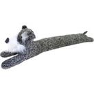 Ralph the Schnauzer Draught Excluder Grey