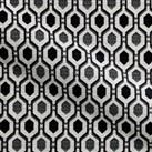 Recco Made to Measure Fabric By the Metre Black/White