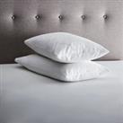 Fogarty Forever Fresh Antibacterial Pair of Pillow Protectors White