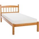 Pickwick Wooden Bed Frame Brown
