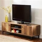 Fulton Wide TV Stand Brown
