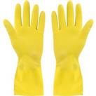 Medium Rubber Gloves Yellow