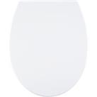 Duroplast White Soft Close Toilet Seat White