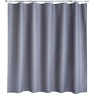 Waffle Grey XL Shower Curtain Grey