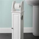 Veneto Toilet Roll Holder White
