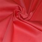 By the Metre Cotton Sateen Red