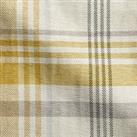 Melrose Check Made to Measure Fabric Yellow/White