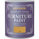 Rust-Oleum Gold Metallic Furniture Paint 125ml Gold