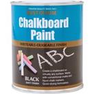 Rust-Oleum Black Chalkboard Paint 750ml Black