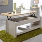 Lancaster Lift Up Coffee Table Grey