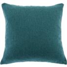Barkweave Square Cushion blue