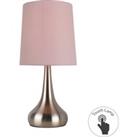 Rimini Pink Touch Dimmable Lamp Pink