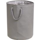 Geo Tile Grey Laundry Bag Grey