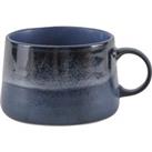 Filey Reactive Mug Blue